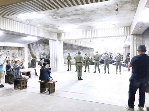 金門「獅山砲陣地」等知名旅遊景點室內外空間恢復開放參訪。