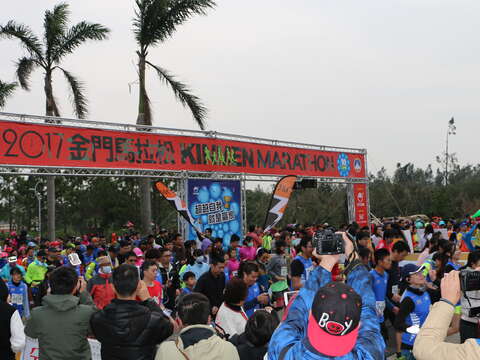 金門國際馬拉松參與跑者眾多