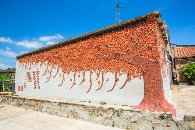 瓊林窯燒紅磚牆
