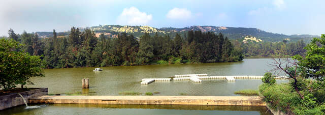陽明湖坐落於太武山後山