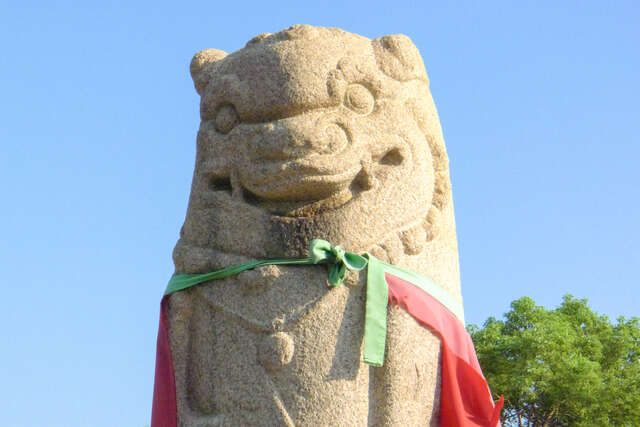 瓊林風獅爺(188公分；石雕、立姿)