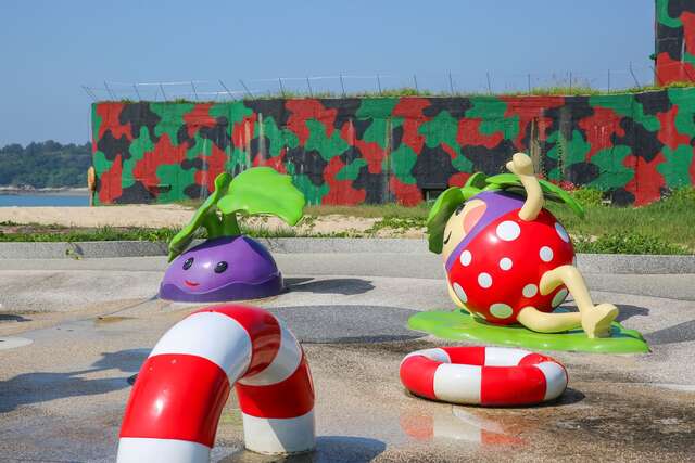 習山湖公園芋頭裝置