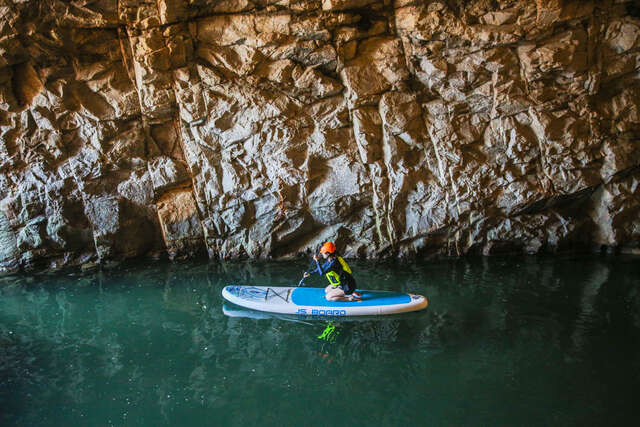 유춘 모터보트 터널