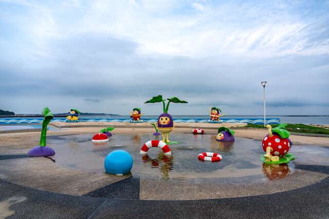 習山湖公園芋頭裝置