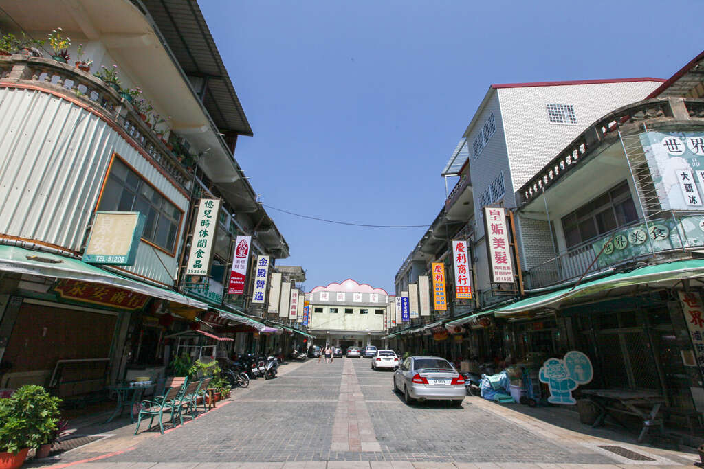 金沙戏院为过去沙美镇上最繁华的区域