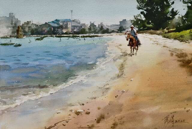 陳秀娟「水彩的創造力-名家作品導覽」藝術講座