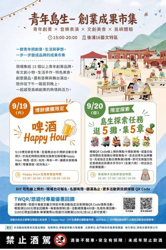 青年島生．創業成果市集