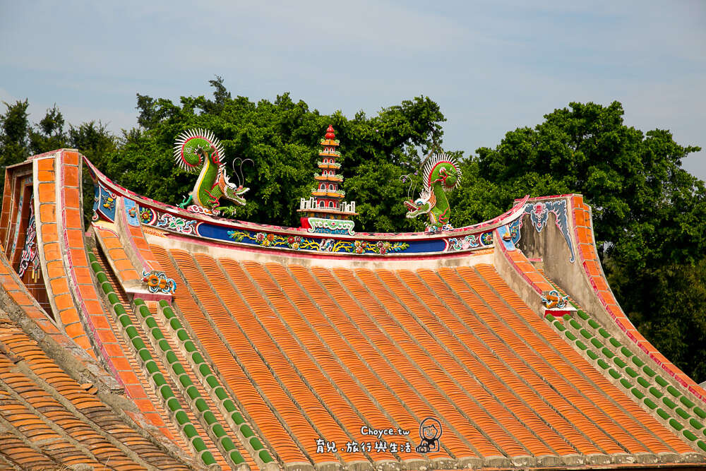 薛氏家廟上方的龍