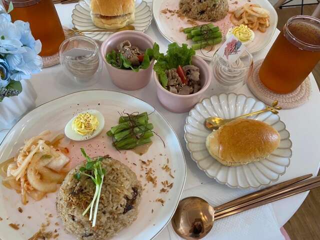 干貝海鮮蚵乾飯全餐