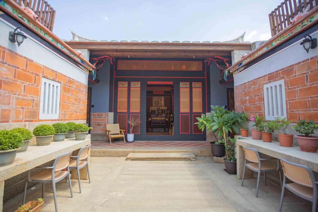 下午可在天井享受微風