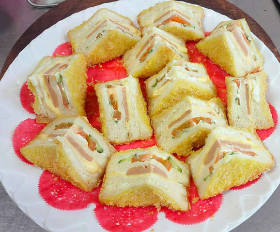 業者提供：酥炸三明治