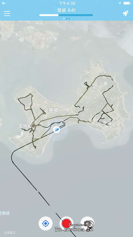 仔細看地圖，金門長得很像蝴蝶結