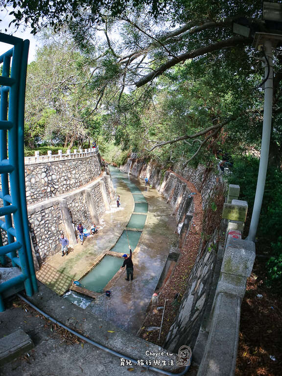 海岸邊的防衛工事